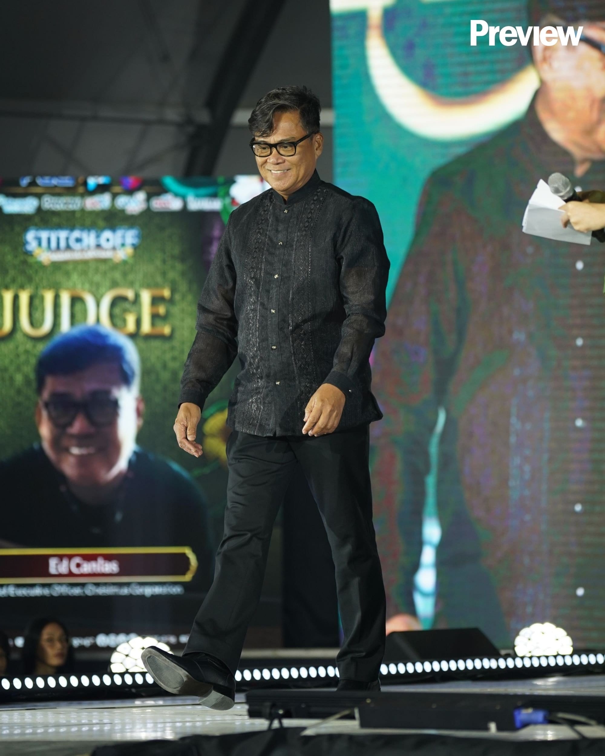 Onesimus CEO Ed Canlas at the 2025 Stitch-Off
